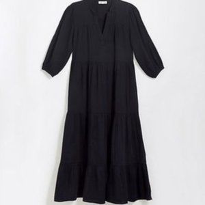 Lou & Grey  Tiered Pocket Maxi Dress NWT